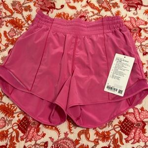 lululemon hotty hot high rise 4” size 6